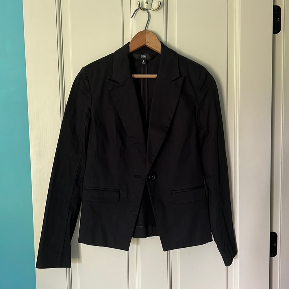 Mossimo Black Structured Blazer